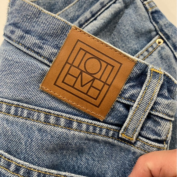 Toteme classic cut fringe denim - Picture 6 of 11